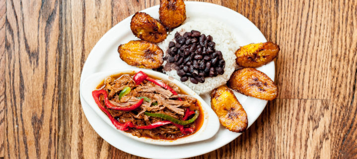 Ropa Vieja by 1492 Cuban Fusion Cafe